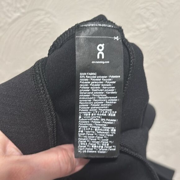 On Cloud Running Sweat Pants Joggers Black Size Small - Picture 9 of 11